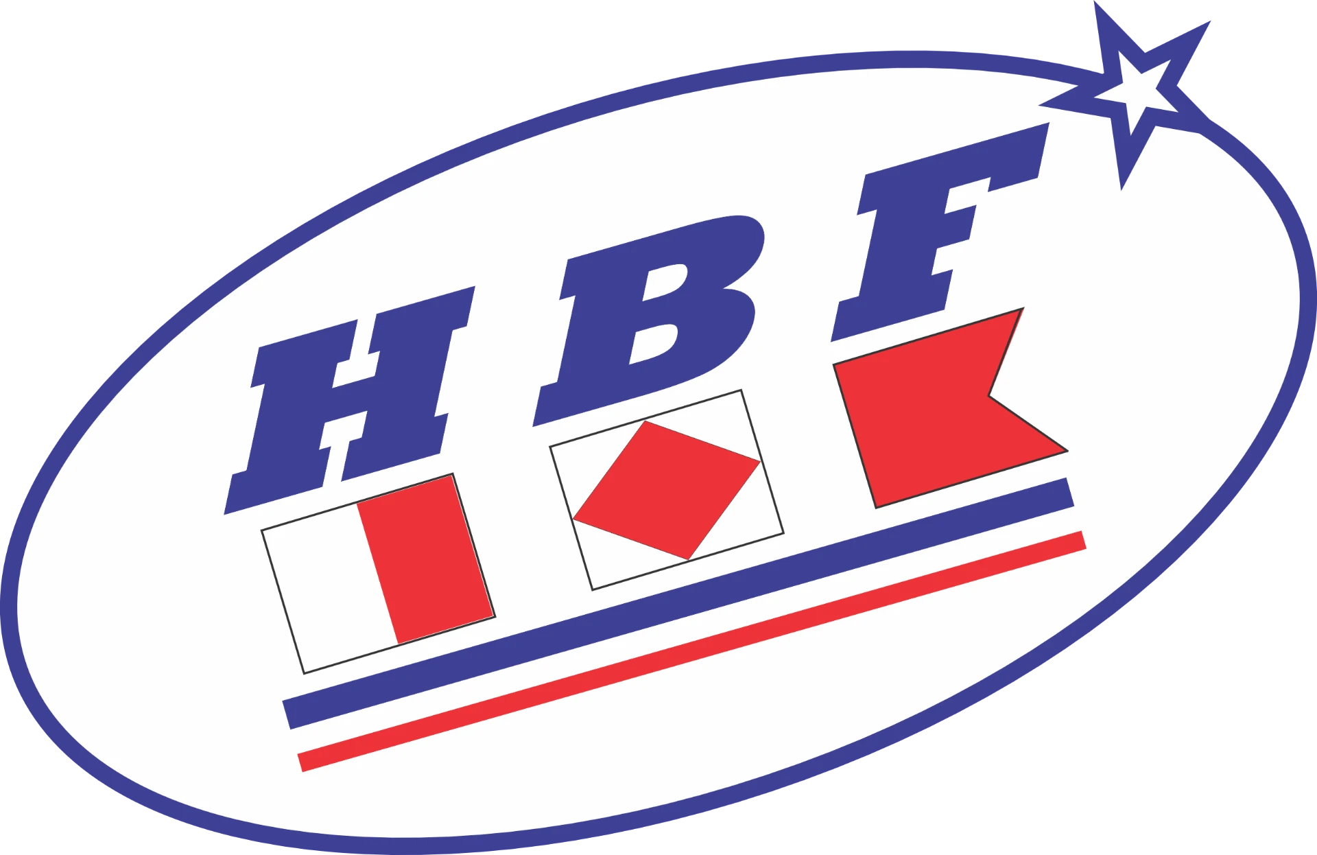 Logo da HBF Logística & Assessoria Aduaneira, empresa de comércio exterior em Santos SP
